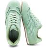 image:imageVepose Womens Fashion Sneakers Dressy Casual Square Toe Lace Detail Retro Tennis Shoes Comfortable Walking 8205 TrainersGreen Woven01