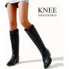 image:imageVepose Womens Tall Cowboy Boots Knee High Cowgirl Low Heel Comfy Boots for LadiesVintage Cowboy9810black