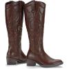 image:imageVepose Womens Tall Cowboy Boots Knee High Cowgirl Low Heel Comfy Boots for LadiesVintage Cowboy9810whisky