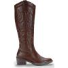 image:imageVepose Womens Tall Cowboy Boots Knee High Cowgirl Low Heel Comfy Boots for LadiesVintage Cowboy9810whisky