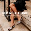 image:imageVepose Womens Low Chunky Heel Sandals Square Open Toe Dress 6109 Sandals Comfortable SlipOn Design with Rhinestones Sexy Evening Party ShoesBlack Rhinestone