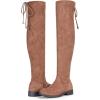image:imageVepose Womens 998 Suede Over The Knee High Boots Low Flat Heel Thigh High Boots for WomenKnee High998mocha Brown