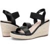 image:imageVepose Womens Wedge Sandals Platform Espadrilles Open Toe Ankle Strap Comfortable Dressy Summer Shoes for Daily Travel Casual 881Blackpu