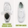 image:imageVepose Womens Satin amp Suede Gat Sneakers Retro Classic Ribbon Lace Trainers with Memory Foam Lightweight NonSlip Gum Sole Walking Shoes for Travel and AllDay Wear 8202White