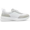 image:imageVepose Womens Lightweight Platform Sneakers Chunky Casual Tennis Shoes Memory Foam Non Slip Suede Raffia PU Lace Up Everyday Walking Travel Office 8216White Grey8216sneakers01