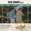 image:imageVepose Womens Lightweight Platform Sneakers Chunky Casual Tennis Shoes Memory Foam Non Slip Suede Raffia PU Lace Up Everyday Walking Travel Office 8216Brown Raffia Suede