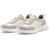image:imageVepose Womens Lightweight Platform Sneakers Chunky Casual Tennis Shoes Memory Foam Non Slip Suede Raffia PU Lace Up Everyday Walking Travel Office 8216Beige Pu8216sneakers01