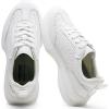 White Raffia Suede