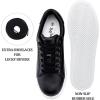 image:imageVepose Womens Casual Fashion Sneakers Memory Foam Cute Tennis Shoes Low Top Lace Up Comfortable Walking Footwear for Everyday Work Travel 8002A8002black