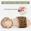 image:imageVepose Womens Platform Wedge Sandals Open Toe 23 Inch Espadrilles Dressy Comfortable Summer Vacation Trendy Ankle Strap Buckle Shoes Work Wedding 400ASummer Sandal400aleopard