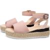 image:imageVepose Womens Platform Wedge Sandals Open Toe 23 Inch Espadrilles Dressy Comfortable Summer Vacation Trendy Ankle Strap Buckle Shoes Work Wedding 400ASummer Sandal400ablush