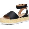 Espadrilles-400a-black Pu