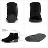 image:imageVepose Womens Suede Leather Ankle BootsBlack9002