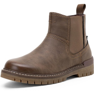 image:imageVepose Womens Chelsea Boots 9519 Slip on Platform Chunky Heel Round Toe Ankle Boot with Elastic BandChelsea Boots9519coffee