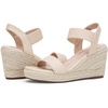 image:imageVepose Womens Open Toe Espadrille Wedge Sandals with Ankle Strap 881  Dressy casual slip on platform strappy sandals  cute casual summer shoes styling for daily weddings travelNudepu