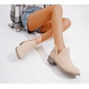 image:imageVepose Womens Short Ankle Boots Low Heel Western Cutout Perforated BootiesPerforated Tan Nubuck