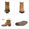image:imageVepose Womens Suede Leather Ankle BootsCamel