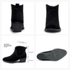image:imageVepose Womens Suede Leather Ankle BootsTextured Black