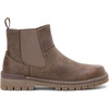 image:imageVepose Womens Chelsea Boots PullOn Lug Sole Low Heel Ankle Booties  Comfortable dressy bootiesmemory foam insole and elastic side panelspolished styling for work and weekendsCoffee
