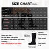 image:imageWomens Flat Knee High Boots with Slouch Shaft 942  Casual dress boot look softly slouched shaft round toe pairs with jeans leggings and skirtsSlouch Suede Boots942black