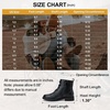 image:imageWomens Lace Up Combat Ankle Boots Cap Toe Low Block Heel  Comfortable booties with easy side zipper entry and memory foam cushioning for denim dresses city days and travelBlack