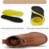 image:imageWomens Lace Up Combat Ankle Boots with Zipper and Lug Sole  Comfortable chunky low heel short booties memory foam cushioning round toe for casual workdays city walks fall outfitsBrown