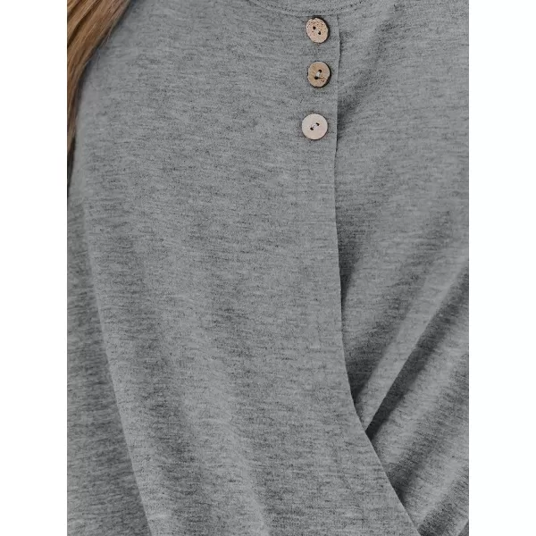 imageCUPSHE Heathered Knit WrapFront Tank Top Sleeveless V Neck Shorts CasualGrey