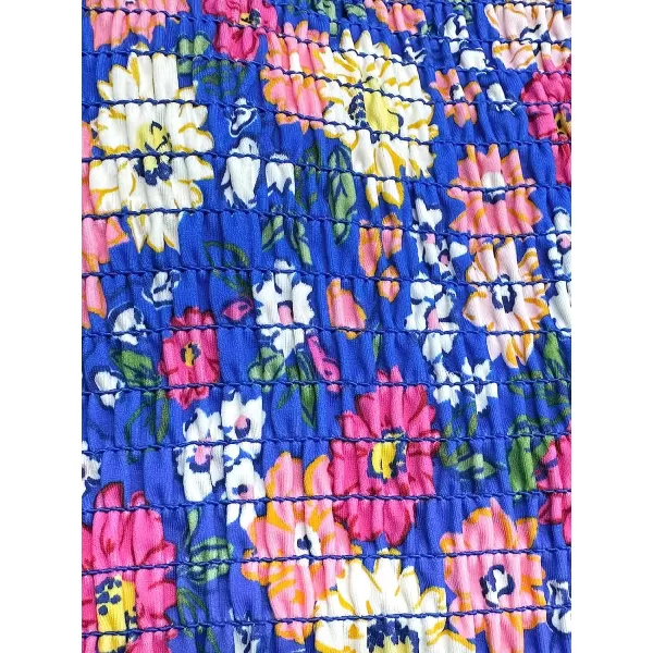 imageCUPSHE One Piece Swimsuit for Women Bathing Suit Floral Backless Halter Removable Spaghetti StrapsBlue Floral