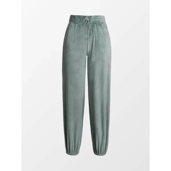 imageCUPSHE Women Elastic Waisted Sweatpants Tie Waist Carrot PantsCUPSHE Women Elastic Waisted Sweatpants Tie Waist Carrot Pants