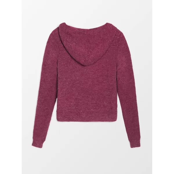 imageCUPSHE Women Hoodie Pocket Front V Neck Long Sleeve Loose WaistedCUPSHE Women Hoodie Pocket Front V Neck Long Sleeve Loose Waisted