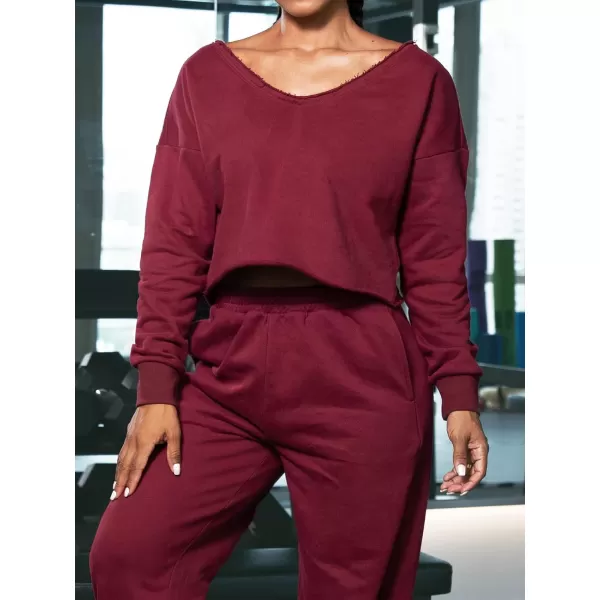 imageCUPSHE Women Long Sleeve Crop Tops Off Shoulder Sweatshirt Drop Sleeve Casual Pullover Tunic TopsCUPSHE Women Long Sleeve Crop Tops Off Shoulder Sweatshirt Drop Sleeve Casual Pullover Tunic Tops