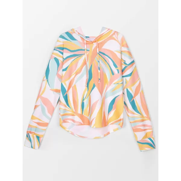 imageCUPSHE Women Oversized Leafy Backless Hoodie Comfy Pull Over Long Sleeve Sweatshirt with DrawstringCUPSHE Women Oversized Leafy Backless Hoodie Comfy Pull Over Long Sleeve Sweatshirt with Drawstring
