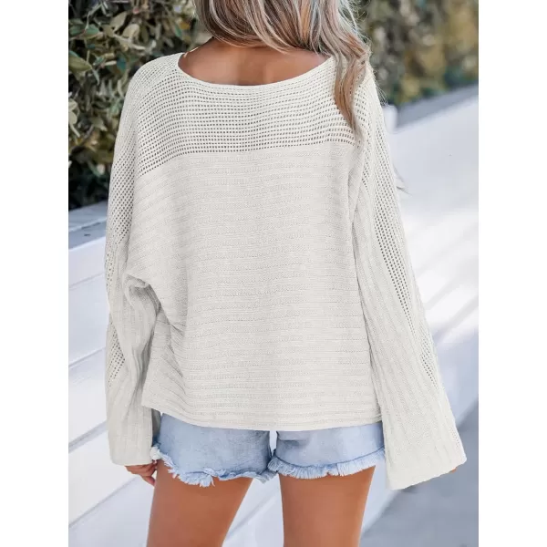 imageCUPSHE Women Pullover Sweater Ribbed OneShoulder Cutout Long Sleeves Jumper TopsApricot