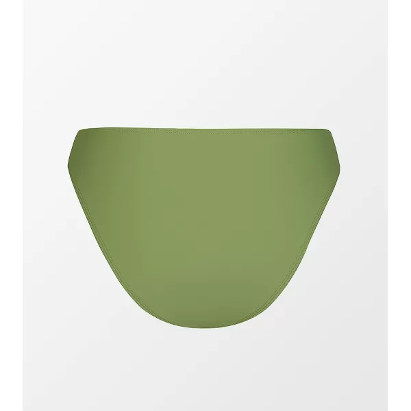 imageCUPSHE Women Swimsuit Bikini Bottom High Waisted Cheeky Bathing SuitOlive Green