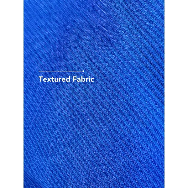 imageCUPSHE Women Swimsuit Bikini Set Two Piece Ribbed Texture Side Cutout Tank Top Mid Rise Bathing SuitRoyal Blue