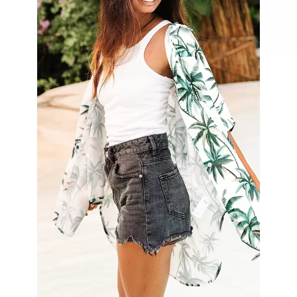 imageCUPSHE Women Tie Front Shirt Short Sleeves Tee Shirts ButtonFront Tops CasualGreen