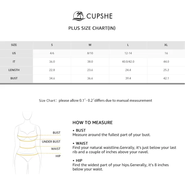 imageCUPSHE Women Tops Cap Sleeve V Neck Shirt Lace Neck Tee Solid Casual SummerWhite