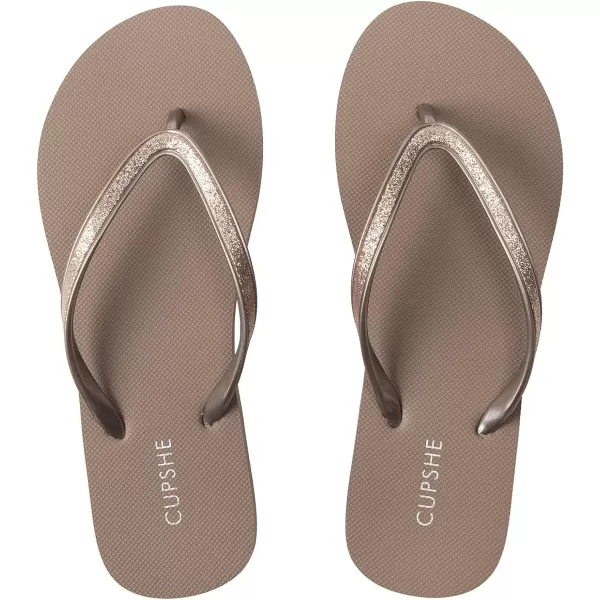 imageCUPSHE Womens Classic Solid FlipFlop SandalsCUPSHE Womens Classic Solid FlipFlop Sandals