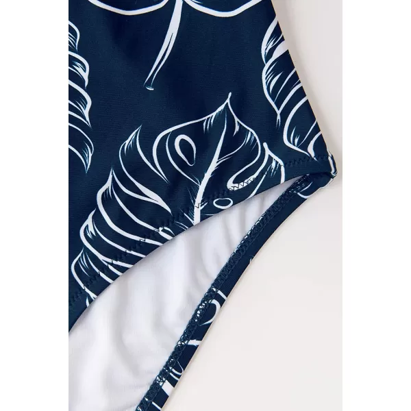 imageCUPSHE Womens High Waist Bikini Swimsuit Ruffle Two Piece Bathing SuitYellow Navy