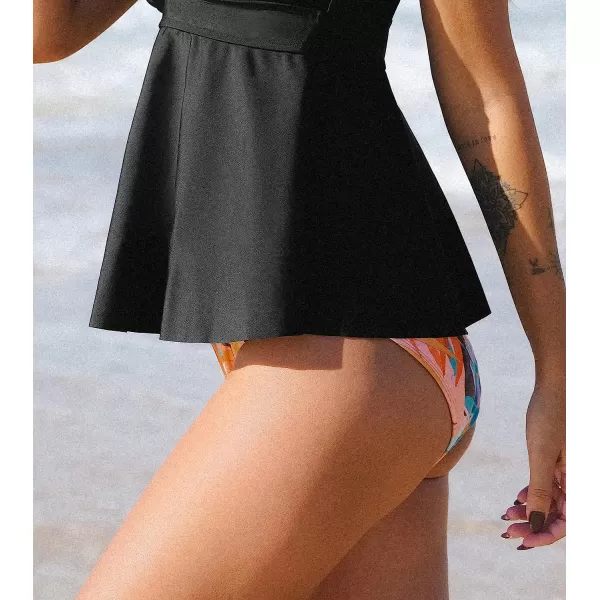 imageCUPSHE Womens High Waisted Bikini Bottom Swimsuit Separate Tropical PrintTropical Print