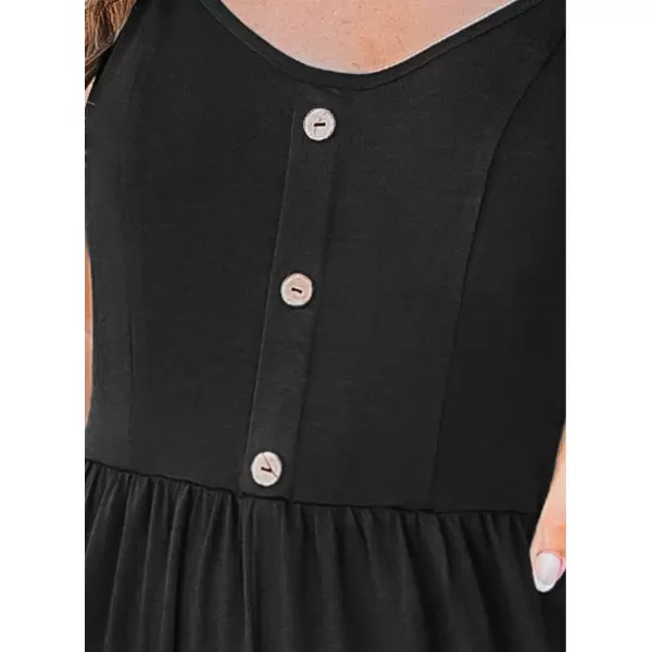imageCUPSHE Womens Jumpsuits Midnight Muse Wide Leg Jumpsuit V Neck Sleeveless Outfit Casual DressyBlack