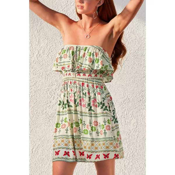 imageCUPSHE Womens Knit Ruched Drawstring Dress Short Dolman Sleeves Round Neckline Dresses Casual SummerMulticoloured