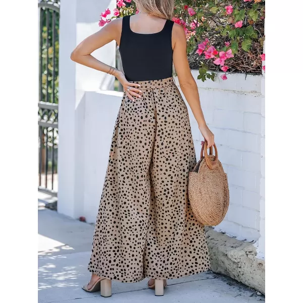 imageCUPSHE Womens Leopard Print Belted Jumpsuit Sleeveless Romper with Wide strapsBlack