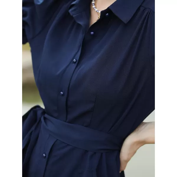 imageCUPSHE Womens Romper Collared Button Ruffled Short Sleeve Belted Wide Leg Straight Outfit with Pockets Casual Beach Mini JumpsuitCUPSHE Womens Romper Collared Button Ruffled Short Sleeve Belted Wide Leg Straight Outfit with Pockets Casual Beach Mini Jumpsuit