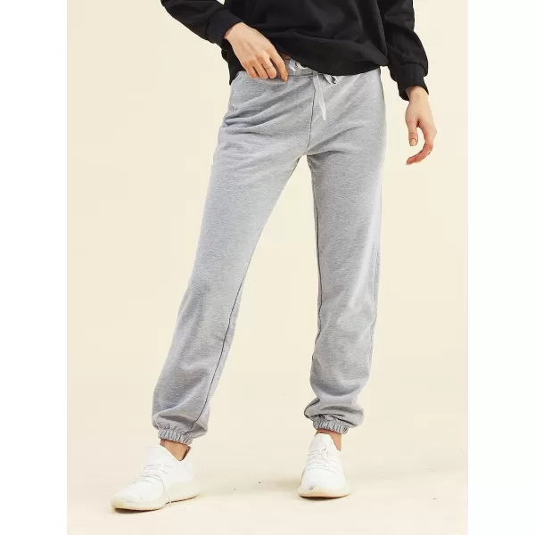 imageCUPSHE Womens Sweatpants Jogger Cinch Bottom Lounge TrousersGrey