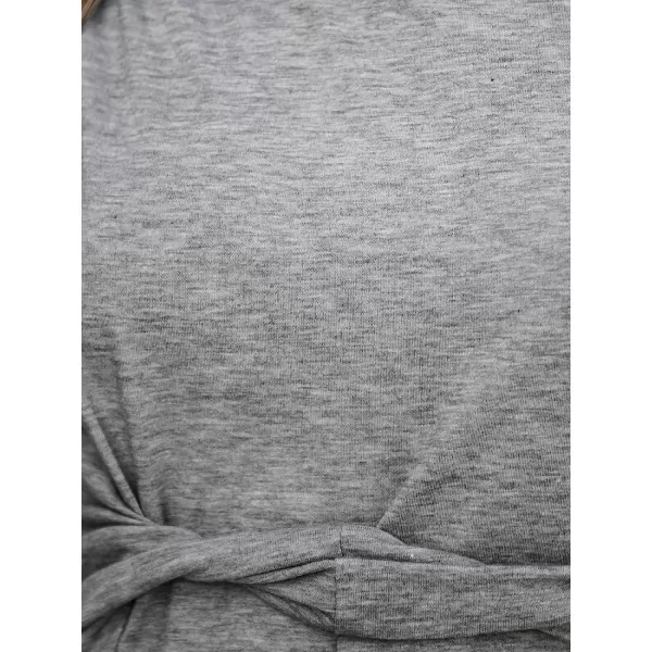 imageCUPSHE Womens Twisted Tank Dress Sleeveless Crew Neck Dresses Casual SummerGrey