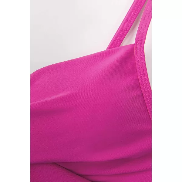 imageCUPSHE Womens Two Piece High Waisted Bikini SetPink