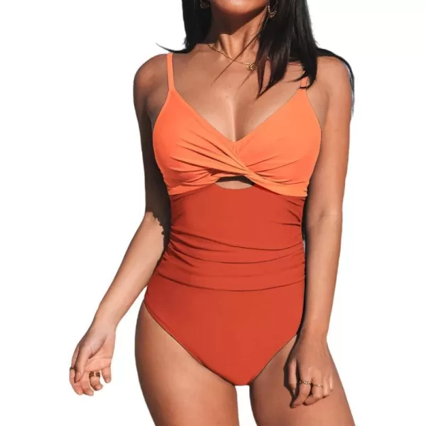 Orange Color Block