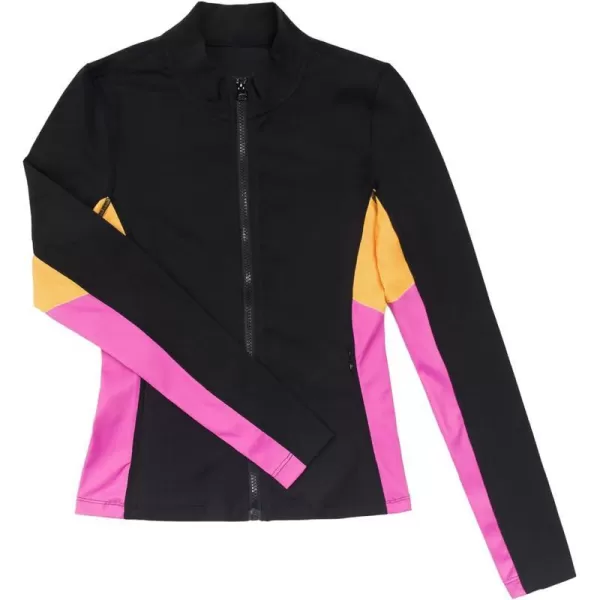imageCUPSHE Women Athletic Sweatshirt Zip Up Color Block Long Sleeve High Neck TopCUPSHE Women Athletic Sweatshirt Zip Up Color Block Long Sleeve High Neck Top