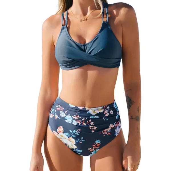 Azure Blue Floral